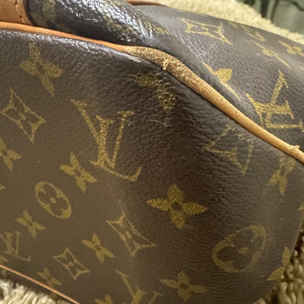 Louis Vuitton LV Shoulder Bag Sac Shopping Brown Monogram - Picture 6 of 9
